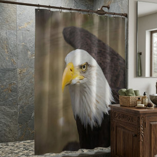Weißkopfseeadler-Geist – Kühner Duschvorhang