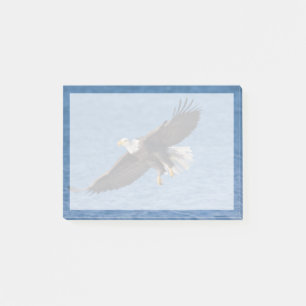 Weißkopfseeadler im Flug Post-it Klebezettel