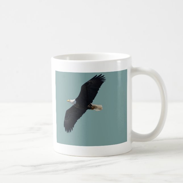 Weißkopfseeadler im Flug Tasse (Rechts)