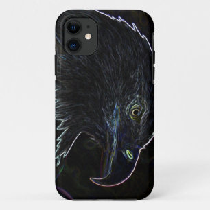 Weißkopfseeadler in NeoniPhone 5 Fall iPhone 11 Hülle