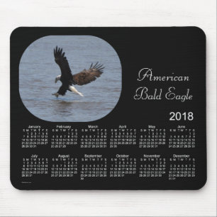 Weißkopfseeadler-Kalender 2018 durch Janz Mousepad