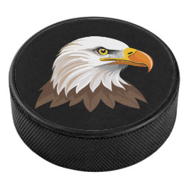 Weißkopfseeadler Kopf Eishockey Puck
