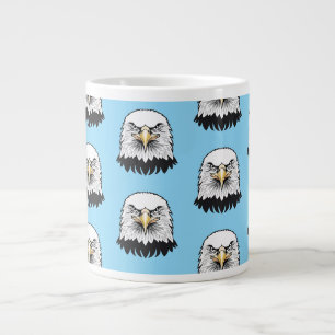 Weißkopfseeadler Kopf Jumbo-Tasse