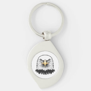 Weißkopfseeadler Kopf Schlüsselanhänger