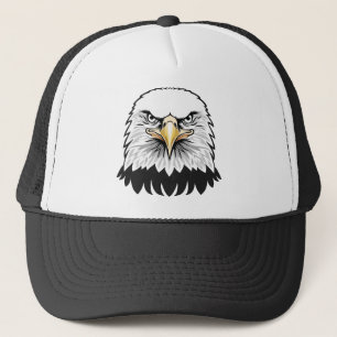 Weißkopfseeadler Kopf Truckerkappe