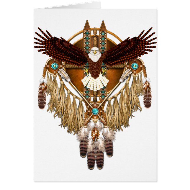 Weißkopfseeadler-Mandala - verbessert (Vorne)