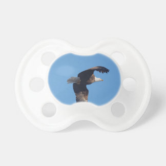 Weißkopfseeadler mit Fischen Schnuller