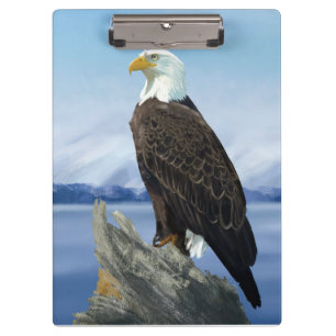 Weißkopfseeadler Planer Klemmbrett