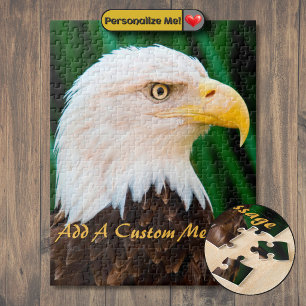 Weißkopfseeadler-Porträt Puzzle