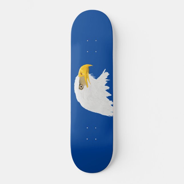 Weißkopfseeadler Skateboard (Vorderseite)