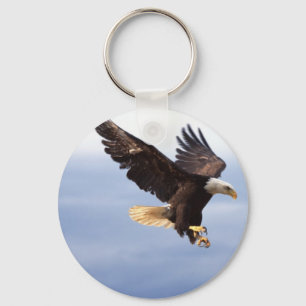 Weißkopfseeadler-Tauchen Schlüsselanhänger