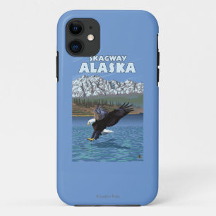 Weißkopfseeadler-Tauchen - Skagway, Alaska Case-Mate iPhone Hülle