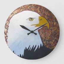 Weißkopfseeadler-Uhr