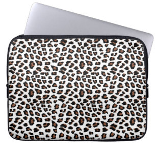Weißleopard Laptopschutzhülle