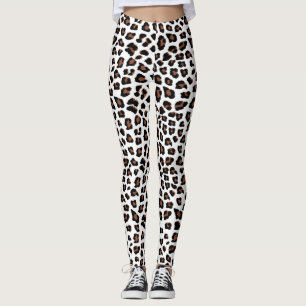 Weißleopard Leggings