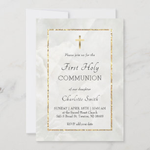 Weißmarmor Erste Einladung