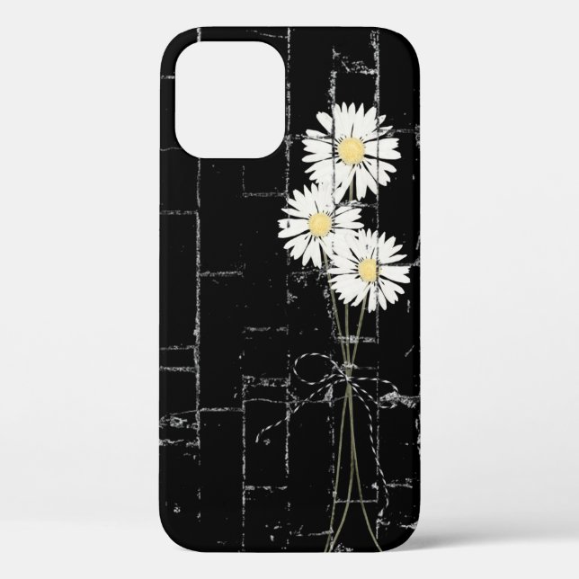 Weißmehl aus schwarzem Backstein Case-Mate iPhone Hülle (Rückseite)