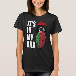 Weißrussische und libysche Flagge für das Misch-DN T-Shirt