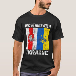 Weißrussische Unterstützung Der ukrainische Stand  T-Shirt