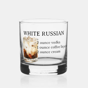 Weißrussischer Vodka Rezept Cocktail Whiskyglas