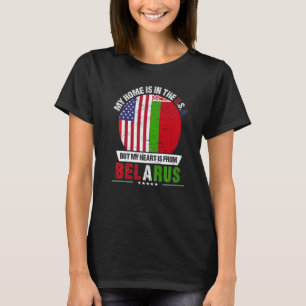 Weißrussisches Patriot Herz kommt aus Belarus T-Shirt