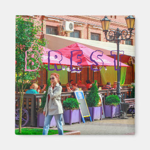 Weißrussland Беларусь Brest Брэст Брест Architektu Magnet