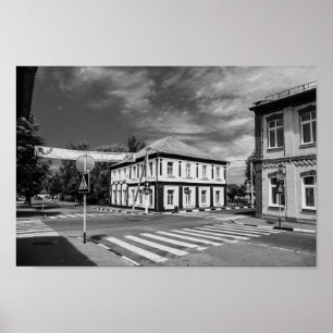 Weißrussland Беларусь Lepel Architektur Poster