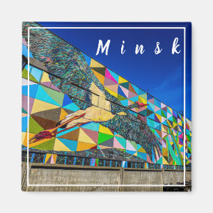 Weißrussland Беларусь Minsk Минск Architektur Magn Magnet