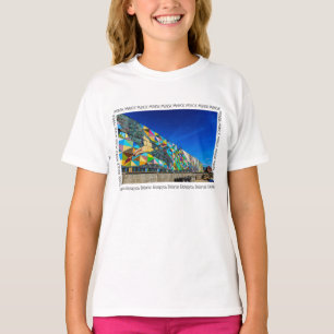 Weißrussland Беларусь Minsk Минск Architektur T-Sh T-Shirt