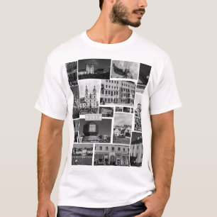 Weißrussland Беларусь Minsk Минск Stadt Architektu T-Shirt