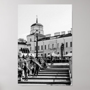 Weißrussland Беларусь Minsk Мінск Минск Architektu Poster