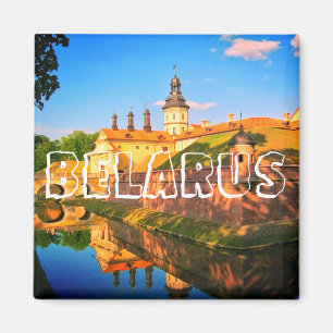 Weißrussland Беларусь Njaswisch Schloss Njaswisch Magnet