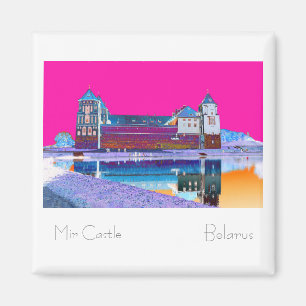 Weißrussland Беларусь Schloss Mir Architektur Magn Magnet