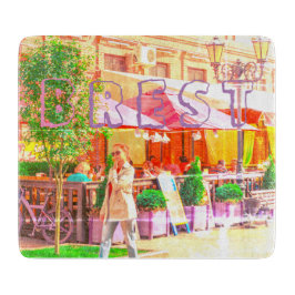 Weißrussland Б л а е р с у ь Б рэJang Schneidebrett