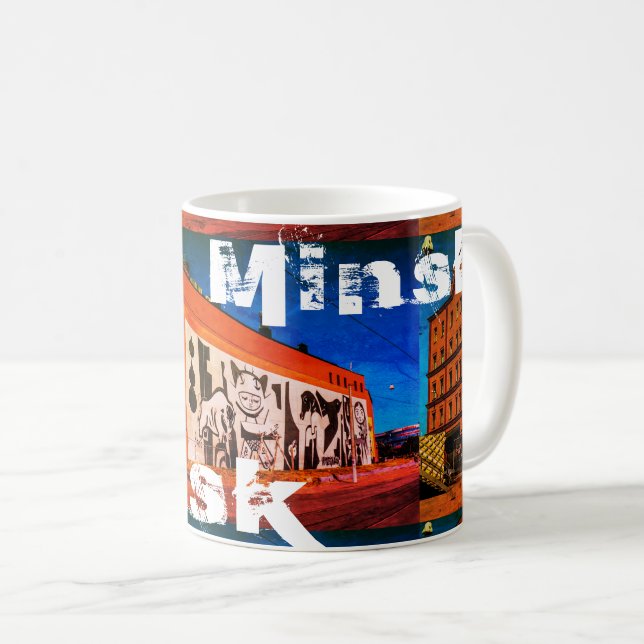 Weißrussland Б л а е р с у ь Minsk Jang Kaffeetasse (VorderseiteRechts)