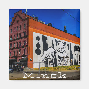 Weißrussland Б л а е р с у ь Minsk Jang Magnet