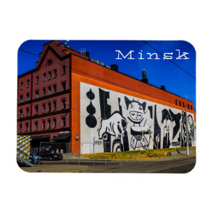 Weißrussland Б л а е р с у ь Minsk Jang Magnet