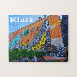 Weißrussland Б л а е р с у ь Minsk Jang Puzzle