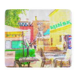 Weißrussland Б л а е р с у ь Minsk Jang Schneidebrett