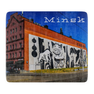 Weißrussland Б л а е р с у ь Minsk Jang Schneidebrett