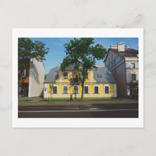Weißrussland Б л а е р с у ь STRASSENarchitektur Postkarte