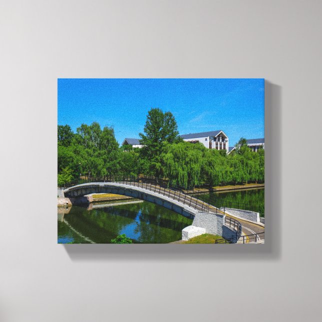 Weißrussland Б л а е с р у Minsk  Jang Leinwanddruck (Vorderseite)