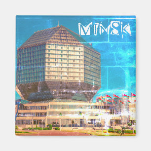 Weißrussland Б л а е с р у Minsk   Jang Magnet