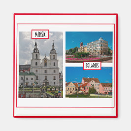 Weißrussland Б л а е с р у Minsk Jang Magnet