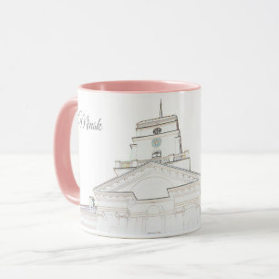 Weißrussland Б л а е с р у Minsk  Jenseits Archite Tasse