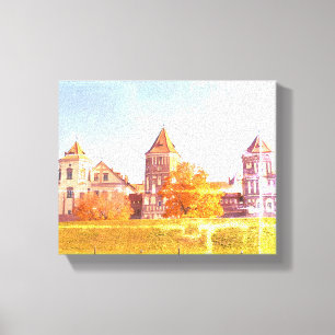 Weißrussland Б л а е с р у Mir Castle   Leinwanddruck