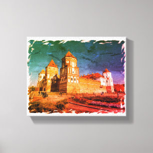 Weißrussland Б л а е с р у Mir Castle   Leinwanddruck