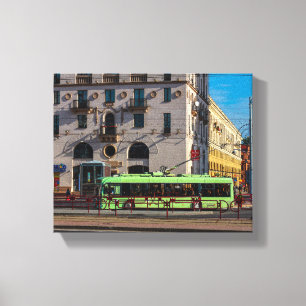 Weißrussland Б л а е с р Minsk Architektur Leben S Leinwanddruck