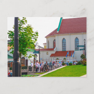 Weißrussland Б л а е с р Minsk Architektur Leben S Postkarte