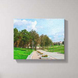 Weißrussland Б л а е с р Minsk Architektur Stadtbi Leinwanddruck